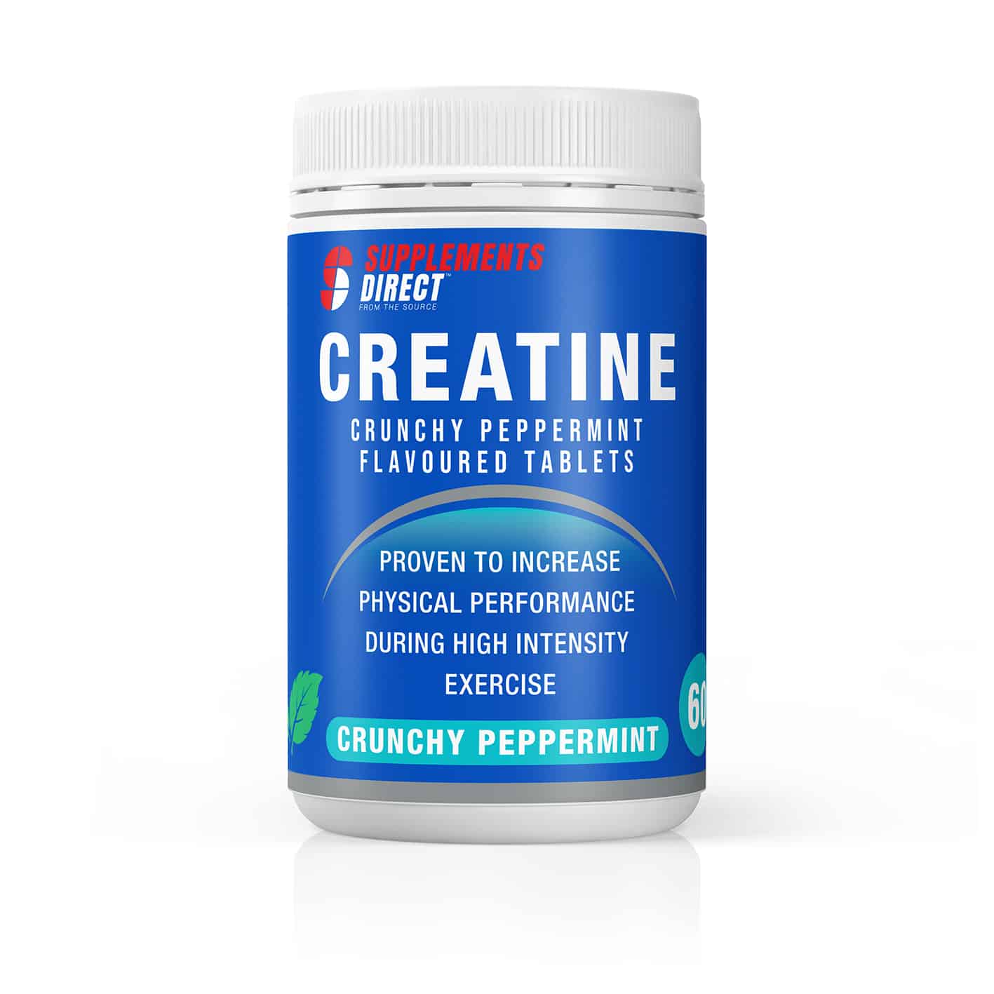 Creatine Mint Crunch Tablets - Supplements Direct